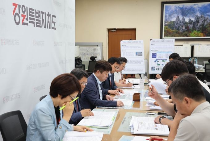 강원 농업기술원 기자간담회