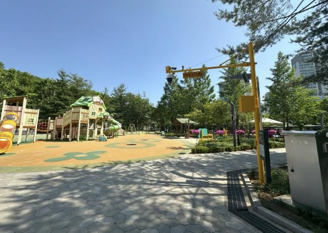 과천시 에어드리공원에 설치된 CCTV