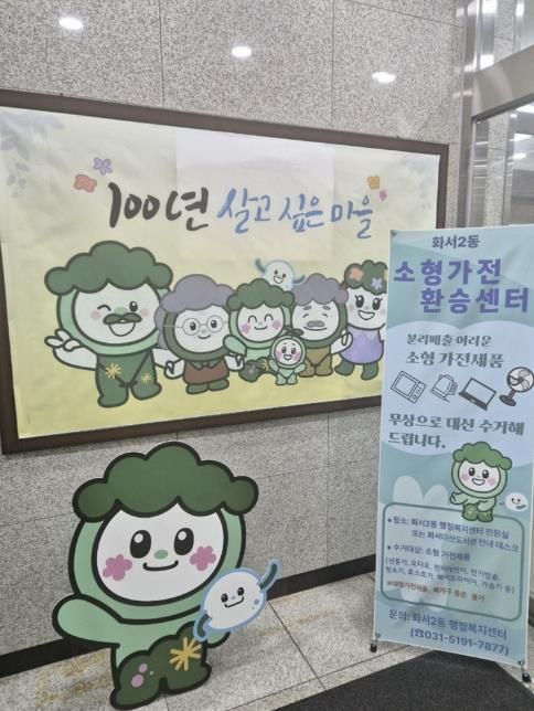 수원시 팔달구 화서2동, 소형가전 순환센터 운영