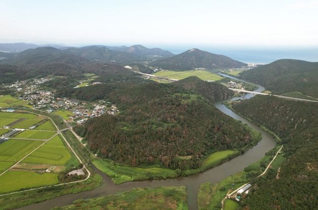 북미질부성 전경.