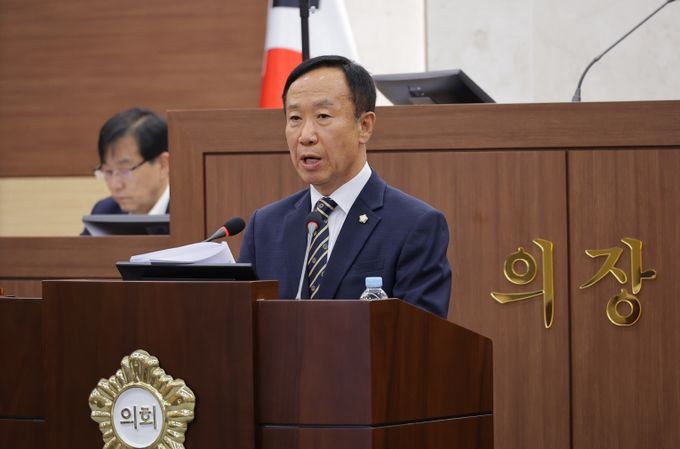 서천군의회 한경석 의원 - 동백정해수욕장 복원사업 이대로 좋은가