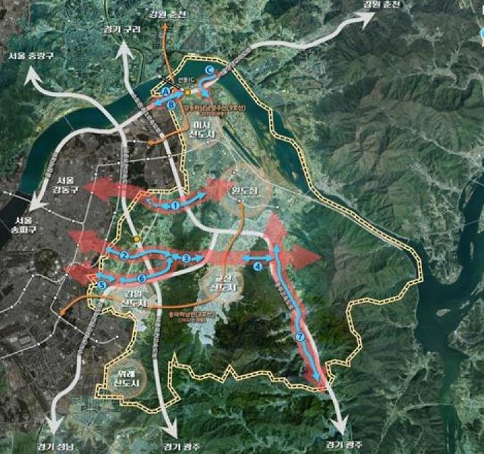 하남시, 7개 광역도로망 확충 본격화… ‘서울 30분 도시’ 완성 박차