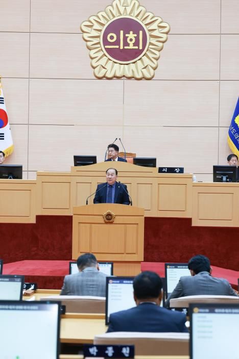 강정일 전남도의원, “생산은 광양이, 결정은 포항이?” 이제는 지역이 주인 되는 구조로!