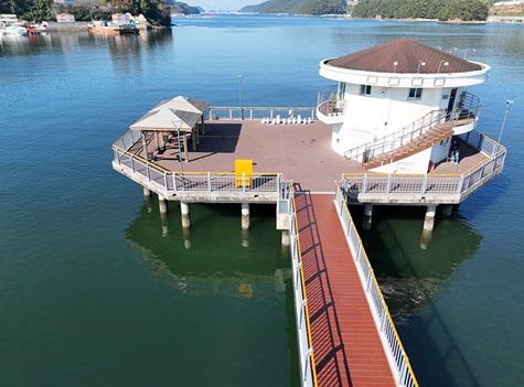 통영 북신만 해상산책로,