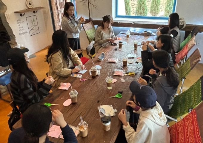 임산부 대상 ‘아기 신발 만들기’ 프로그램