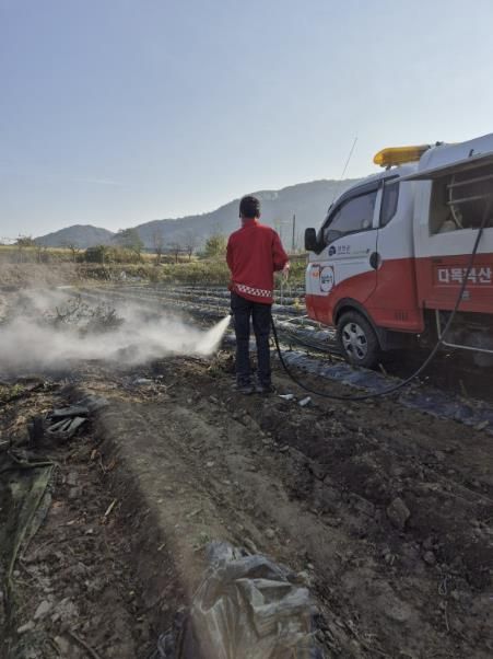 산불 예방 활동 사진