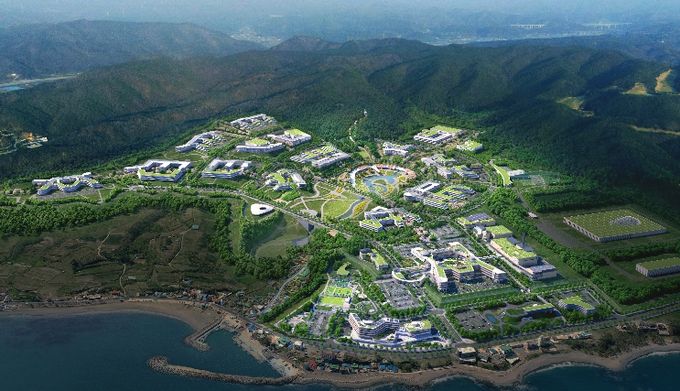 문무대왕과학연구소 조감도