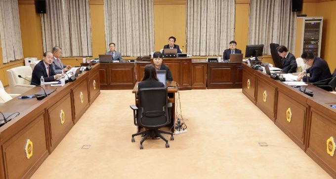 대전시의회 복지환경위원회, 상수도사업본부 소관 행정사무감사