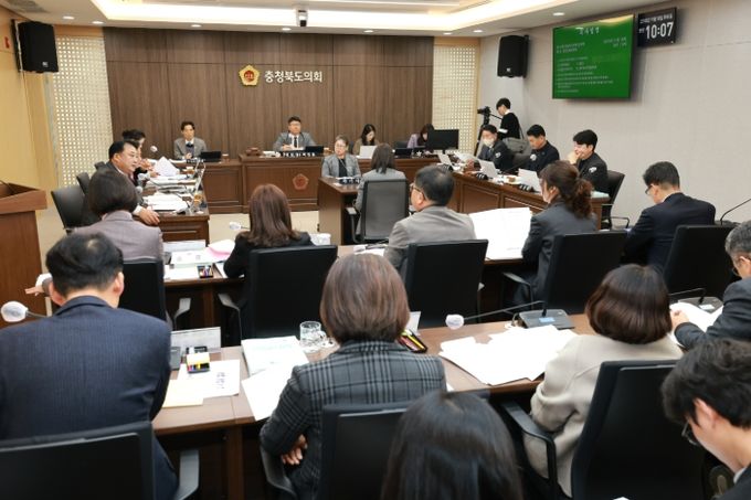 충청북도의회 행정문화위