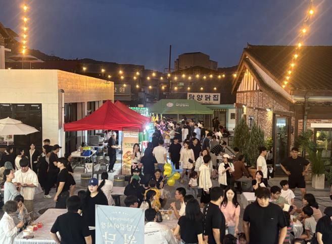 담주 다미담예술구 쓰담길 야시장 월담