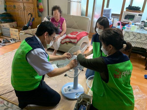 김포본동, 폭염 취약 독거 어르신 모니터링 실시