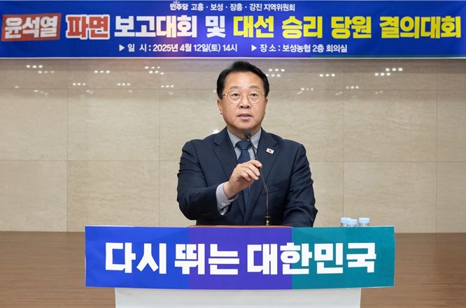 윤석열 파면 보고대회 및 대선 승리 당원 결의대회