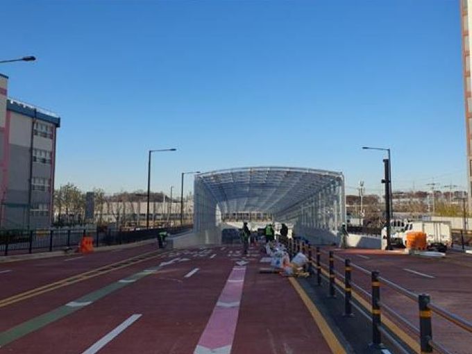 삼성당취락~능곡삼거리(중로1-99호선) 삼성지하차도 도로확장공사(2022년 준공)