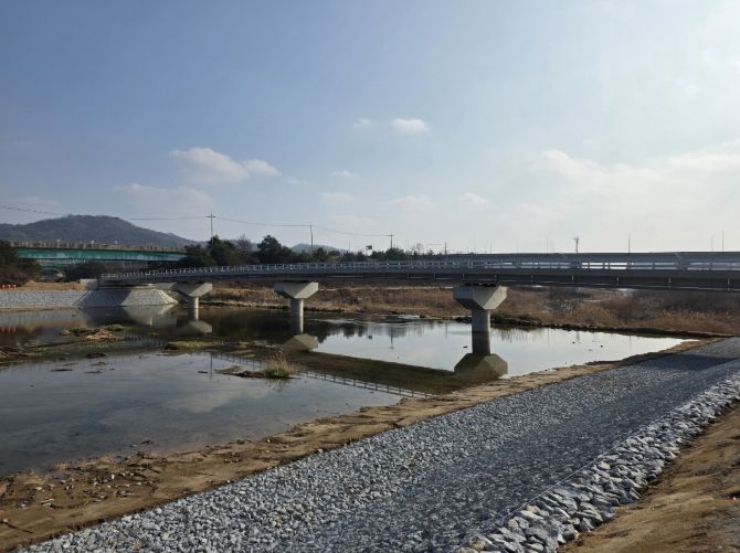 영주시, 죽계천 횡단 ‘도로교량 신설공사‘