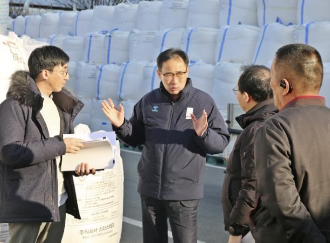 수원시 장안구, 폭설 대비 관내 제설기지 현장 점검 실시