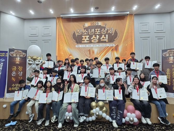 울진 북부아카데미 청소년 37명, 경북 포상제