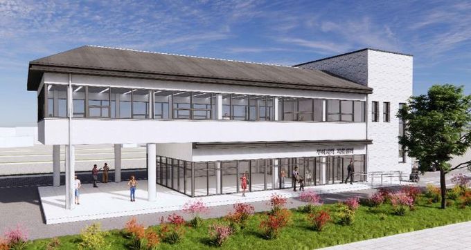 부여지역자활센터 조감도