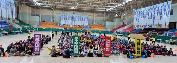 화순군한마음대회 단체 기념사진