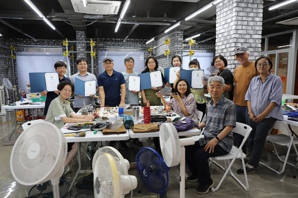 폐기물의 새활용 통한 순환경제사회 도시 선도 (디자인씽커사업-다시 실험실 수료식)