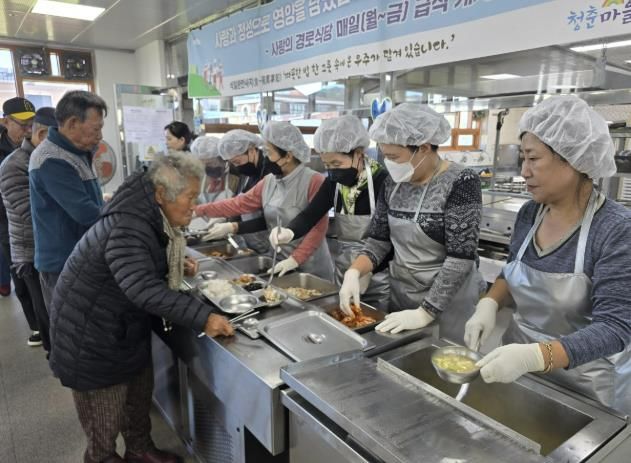 한여농 봉사활동 사진
