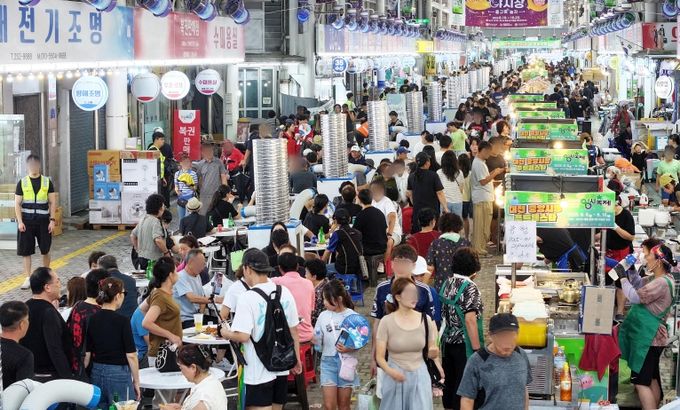 지난 8월 중앙시장 ‘동구夜놀자’ 현장 모습
