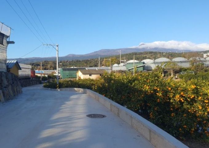 강정지구 밭기반 정비사업 준공