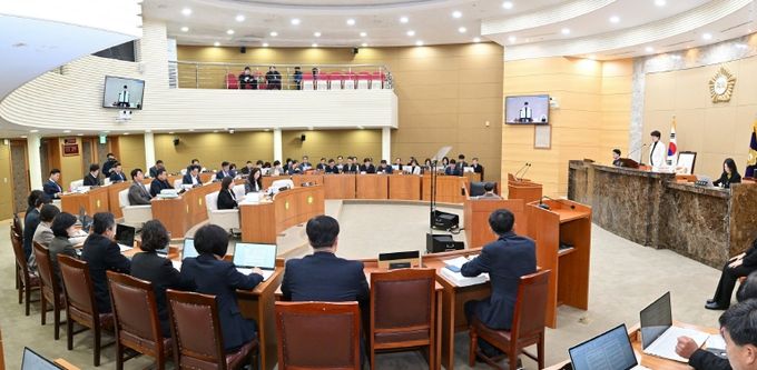 달성군의회, 제322회 정례회 폐회