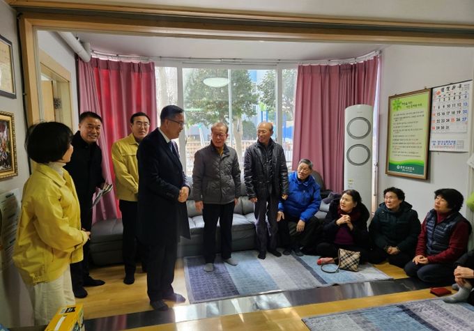 목포시, 겨울철 한파 대비 취약계층 보호 현장 점검