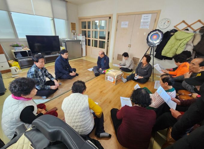 상동 경로당 방문