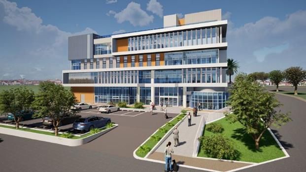 동백노인복지관 조감도(2026년 6월 준공 예정)