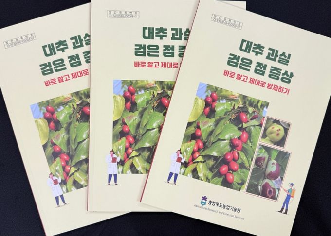 충북농기원, 대추 과실 ‘검은 점’ 방제 매뉴얼 제작‧보급