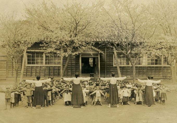 아침체조(1939년 추정)