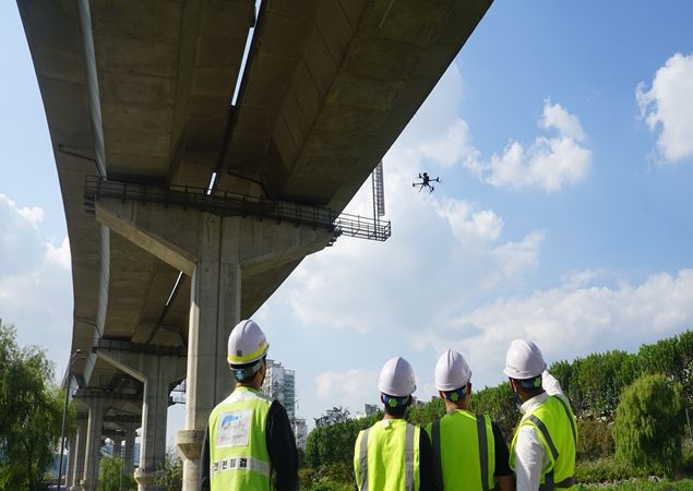 교량 드론 점검