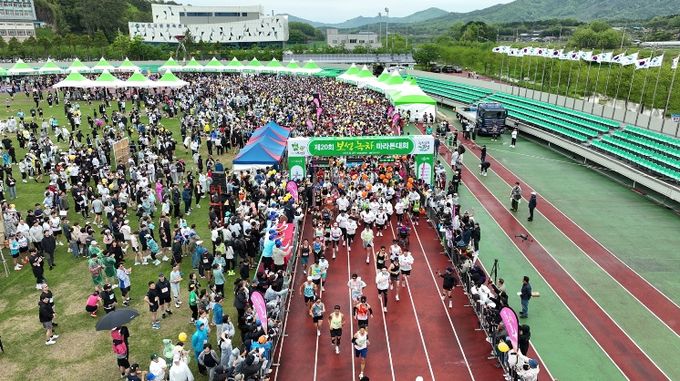 보성군, 메타세쿼이아 길을 달리는 5월 2일 ‘제21회 보성녹차마라톤대회’_보성녹차마라톤대회 사진(2025년)