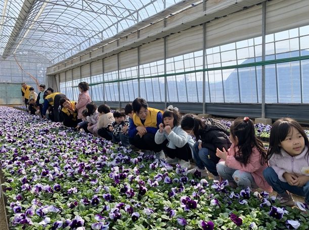 초화양묘장 견학