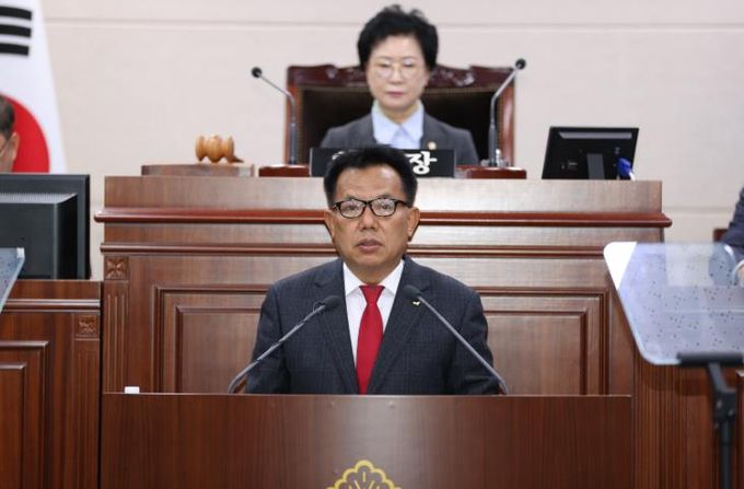 상주시의회 김익상 의원, 5분 자유발언