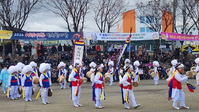 정월대보름 맞아 읍·면 풍물경연대회 성황리 개최(이서풍물단)